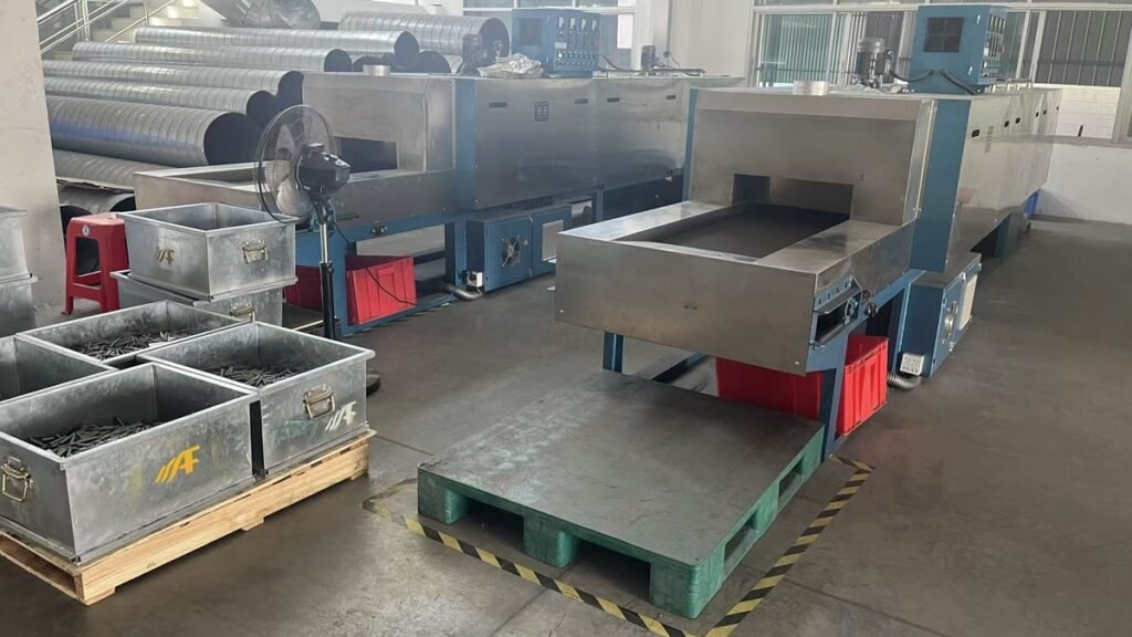 Heat treatment and tempering furnaces at AOFENG SPRING (THAILAND)
