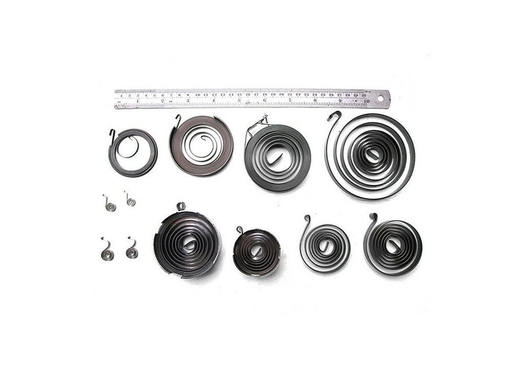 Power springs and spiral springs made by AOFENG SPRING in Rayong, Thailand
