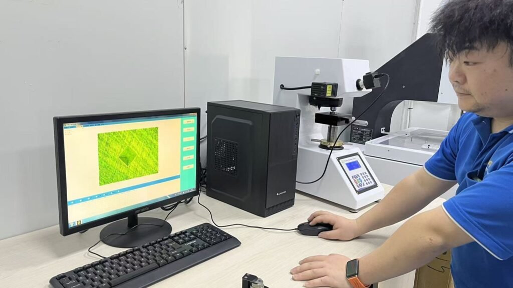 Incoming material inspection: hardness and metallographic testing of spring wire at AOFENG SPRING (THAILAND), Rayong