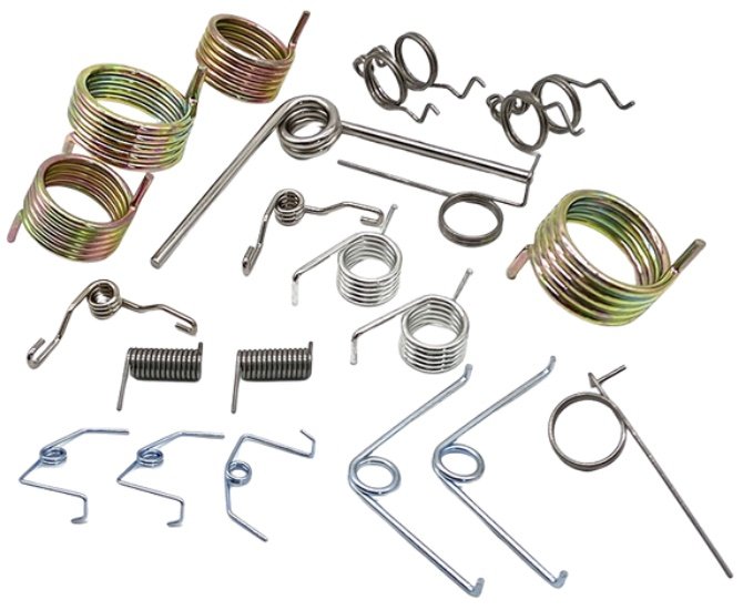 Custom torsion springs with formed legs made by AOFENG SPRING Thailand